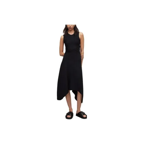 ALLSAINTS Черные Женские Платья без рукавов