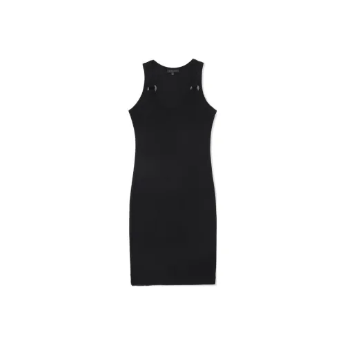 GUESS Черные Женские Платья без рукавов