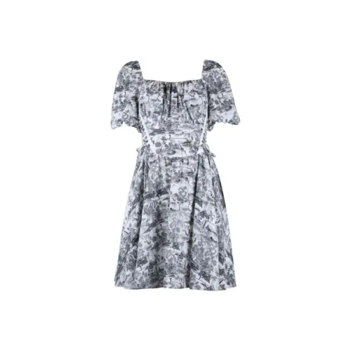 JORYAweekend Короткий рукав Платье Женское Серое