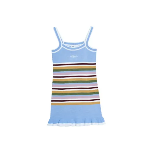 A21 Юбка Платье Женское Розовое Синее