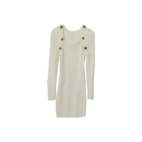 Icicofficial Женские Платья с Длинным Рукавом