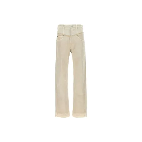 ISABEL MARANT Бежевые Женские Джинсы