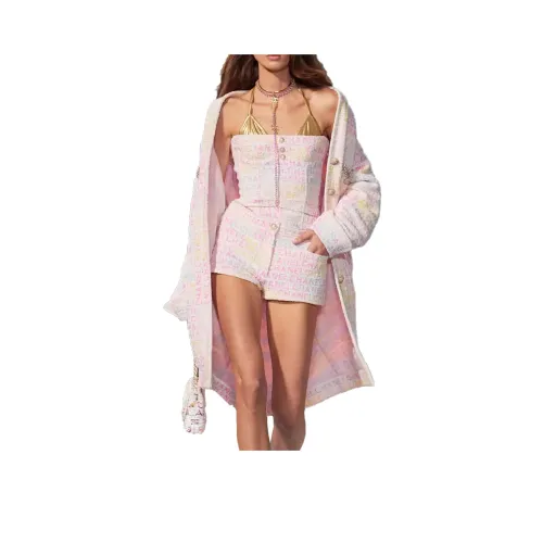 CHANEL SS24 24C Повседневные шорты Женские Розовые