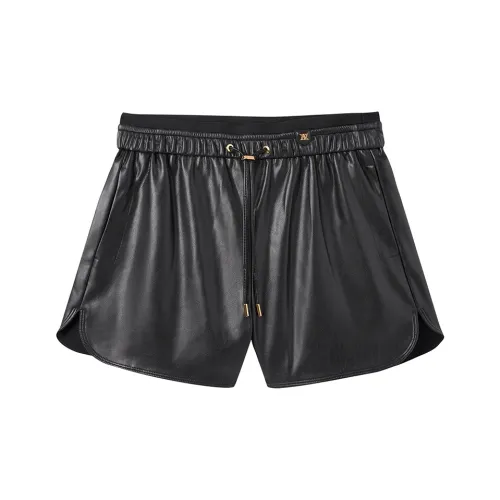 PEACEBIRD Повседневные шорты Женские Черные