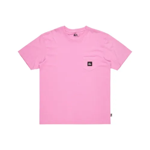 Quiksilver Фиолетовые Мужские T-рубашки