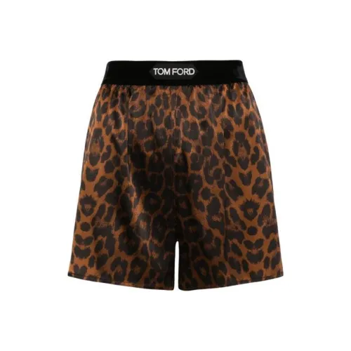 TOM FORD Повседневные шорты Женские Коричневый