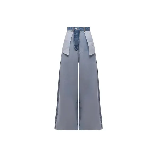 Vetements Синие Женские Джинсы