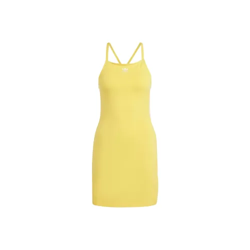 Adidas Originals Adicolor Slip Dress Women's Yellow