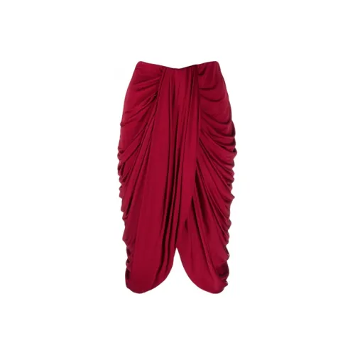 ISABEL MARANT Красный Женские Повседневные Длинные Юбки
