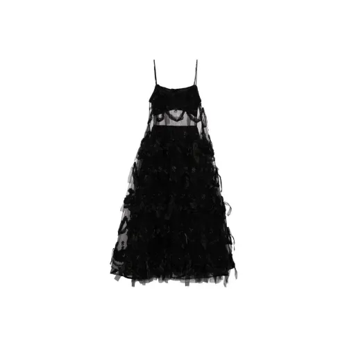 SIMONE ROCHA Slip Платье Женское Черное