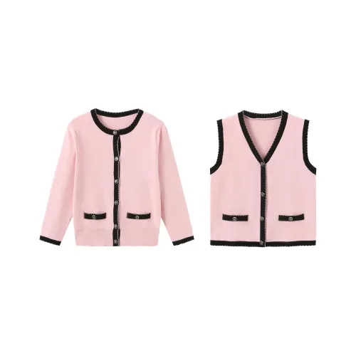 Fish Rabbits Трикотаж Женский Вишневый Цветок Розовый