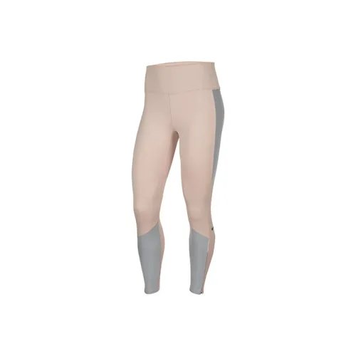 NIKE Камень Фуксия Фиолетовый Женские Спортивные Брюки