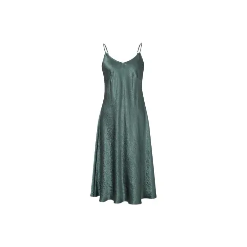 SEIFINI Лесной зеленый Женские Платья без рукавов