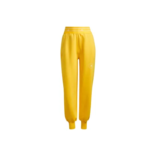 Adidas x Stella McCartney SC SWPANT Вязаные тренировочные брюки женские желтые