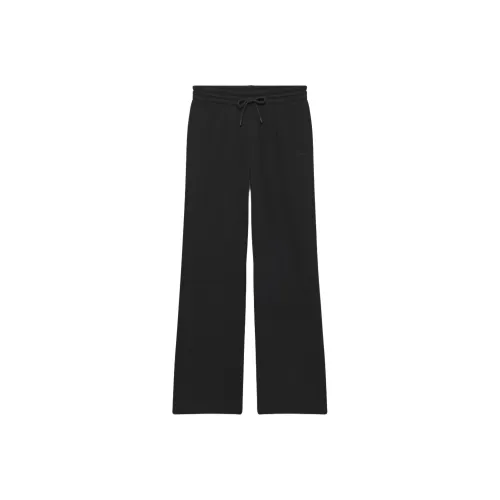 ARITZIA Sweatfleece Cozy Флис Boyfriend Базовый Широкий Sweatpant Вязаные Тренировочные брюки Женские Черный