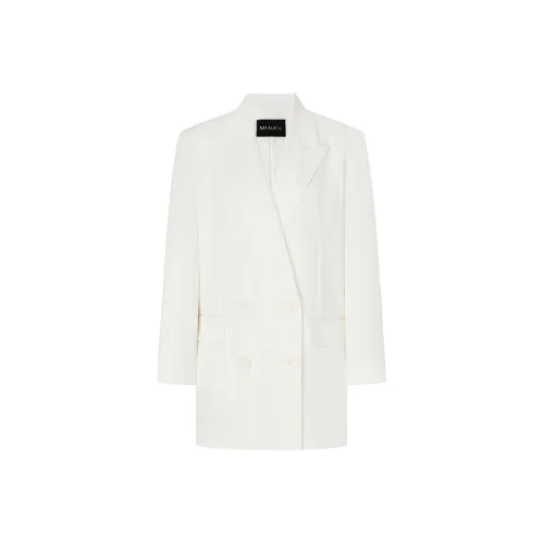 MO&CO Натуральный белый Женские Длинные Платья с Рукавами