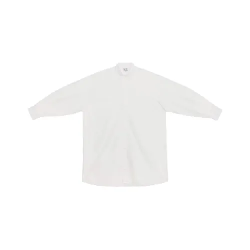 BASERANGE SS25 Длинное Платье с Длинными Рукавами Женское Белое