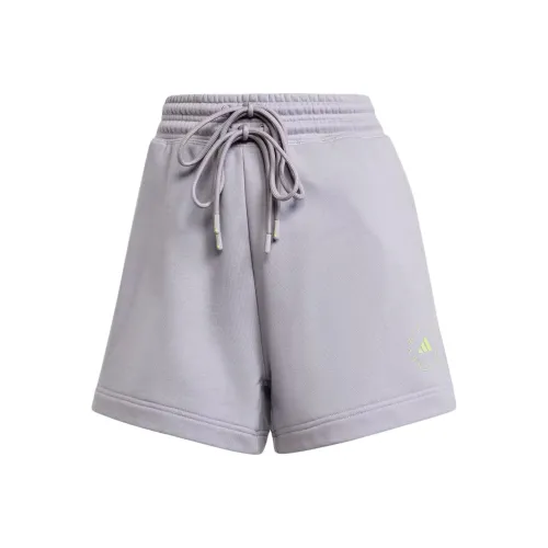 Adidas Stella McCartney TrueCasuals Terry Повседневные шорты Женские Bright Gray
