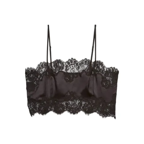 Fleur Du Mal Черные Женские Камисоли