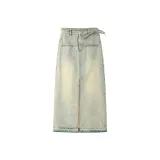 Washed Light Denim Blue [Washed Distressed, Slim Fit]  
Промытый Светлый Деним Синий [Промытый Потертый, Утягивающий крой]