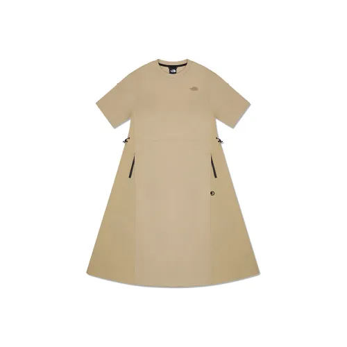 THE NORTH FACE Urban Exploration Короткий рукав Платье Женское LK5 Каменный коричневый