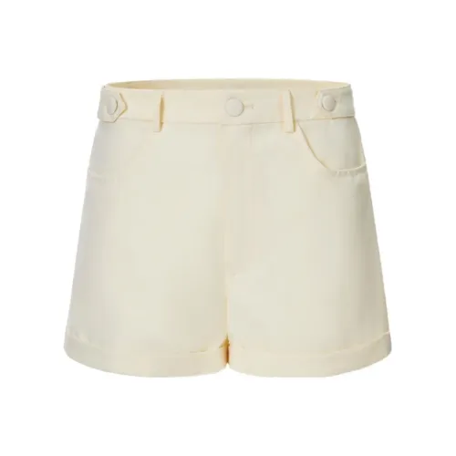 TAMMY TANGS Повседневные шорты Женские Абрикос