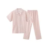 Женский серый и розовый плед