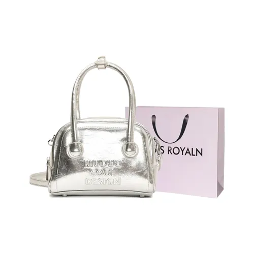 LOUIS ROYALN ПУ (полиуретан) Одно плечо Сумка Women's Silver Черный