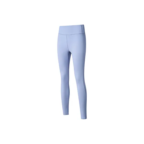 QIAODAN Вязаные спортивные брюки женские Dusty Haze Blue