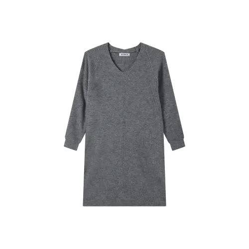 ZCDECO Длинное платье с длинными рукавами женское