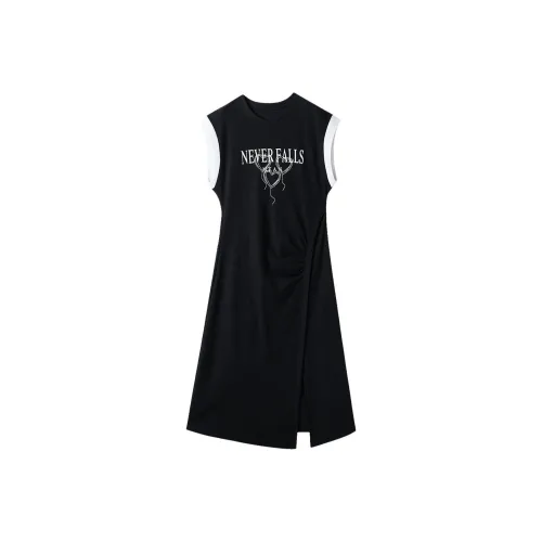 Hang Yi Court Короткий рукав Платье Женское