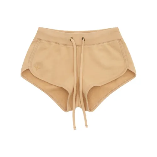 SMFK Песочные Женские Повседневные Шорты