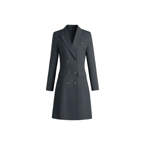 DonnaZilan Длинное платье с длинными рукавами женское