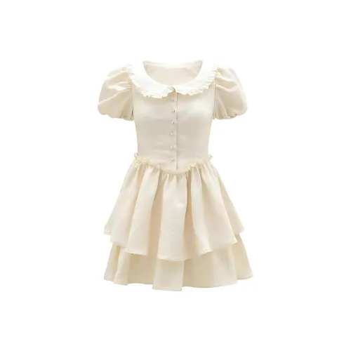 KEAB Короткий рукав Платье Женское