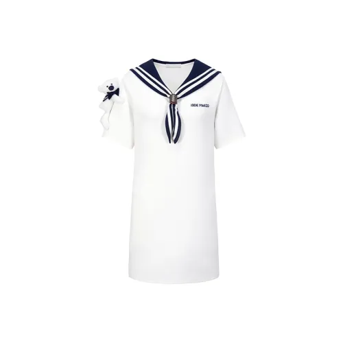 13 DEMARZO Короткий рукав Платье Женское