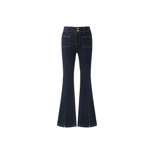 GOELIA 80U Темно-синие Женские Джинсы