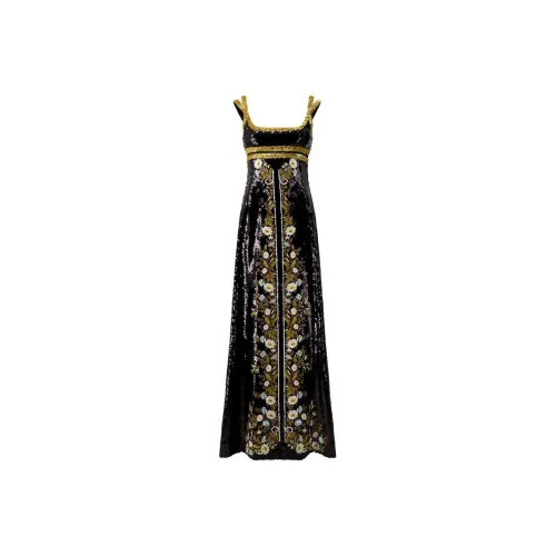 Giambattista Vall Черные Женские Слиплатья