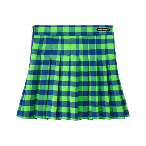 CHUU Зеленая Женская Повседневная Короткая Юбка