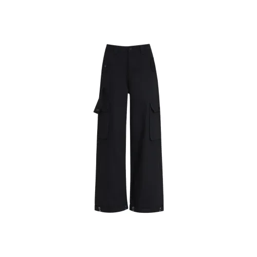 OROI Черные Женские Брюки Карго