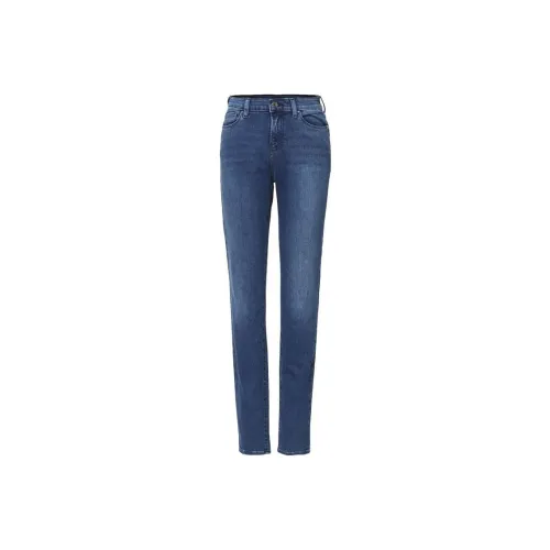 ARMANI JEANS Синие Женские Джинсы