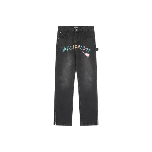 LBPC x PickleClub Черные Унисекс Джинсы