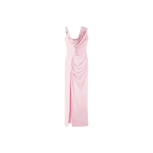 VERSACE SS24 Sleeveless Dress Women's Light Pink VERSACE SS24 Без рукавов Платье Женское Светло-Розовое