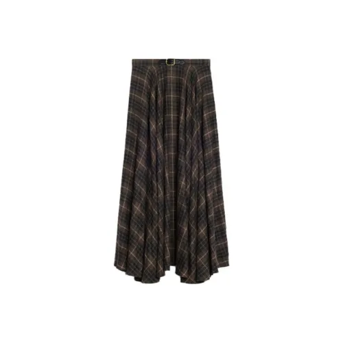 CELINE Черные Женские Повседневные Длинные Юбки