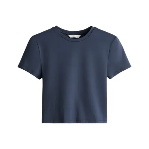 H&M Морской синий Женские Футболки