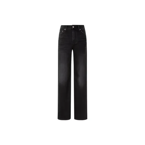 Calvin Klein Черные Женские Джинсы