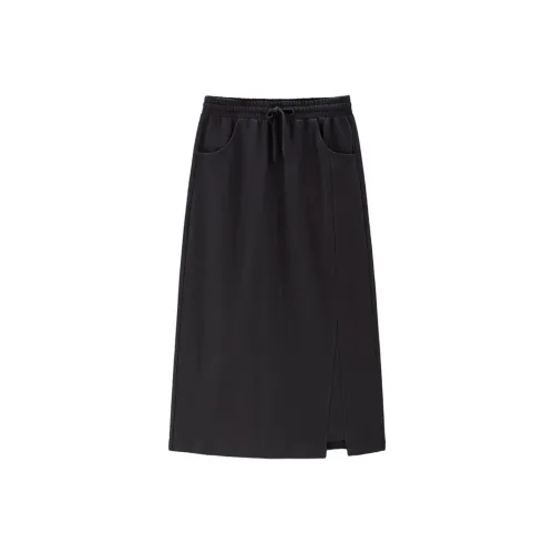 Giordano KNIT Длинная Юбка Женская