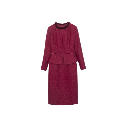 Lucybaily Длинное платье с длинными рукавами женское