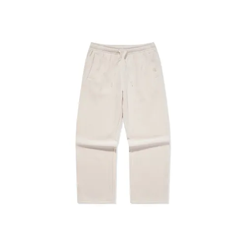 Erke Variety Training Collection Вязаные тренировочные брюки женские Сырный белый