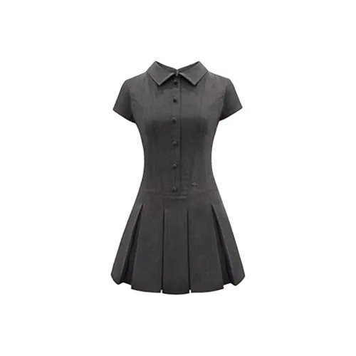 HAPG Короткий рукав Платье Женское