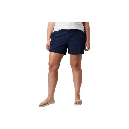 Columbia PFG Coral Point Повседневные шорты Женские Морской синий